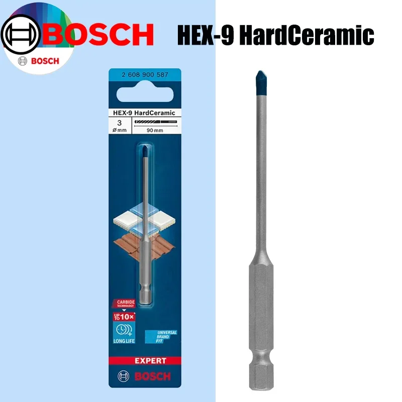 Power Tools Workshop - BOSCH Hex-9 Hard Ceramic Drill Bits