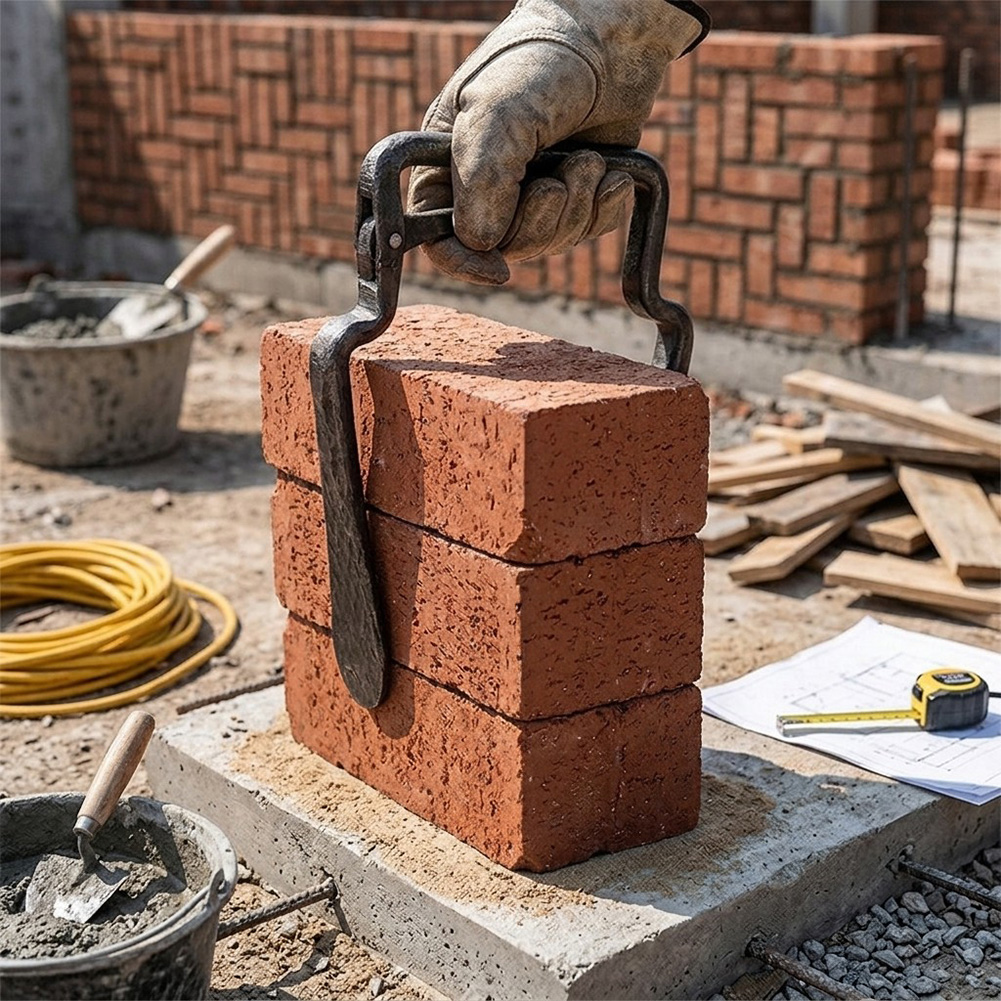 Power Tools For Construction Work - Adjustable Brick Clip for Construction Work