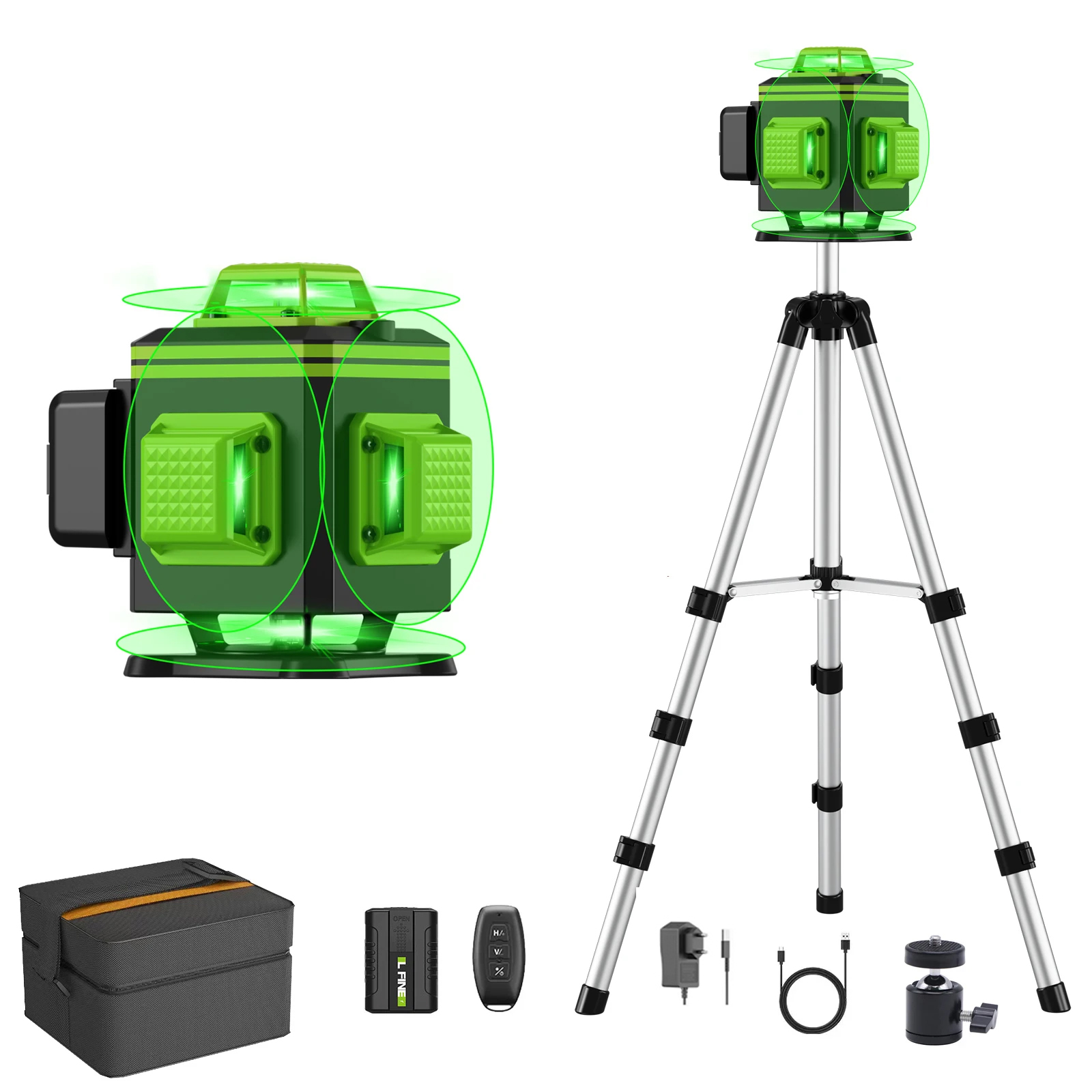 Power Tools Display - LFINE Self-Leveling Laser Level HD Power
