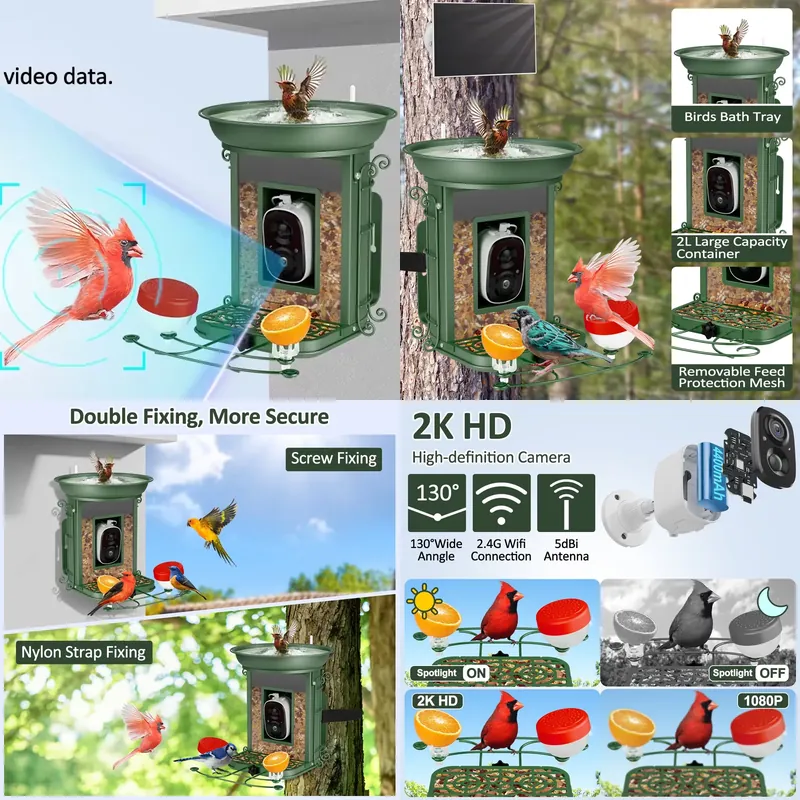 Solar-powered smart bird feede - Power Tools Ai review and price
