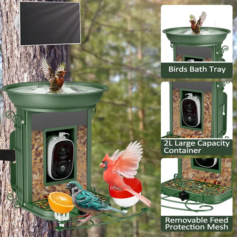 Solar-powered smart bird feede - Power Tools Ai review and price
