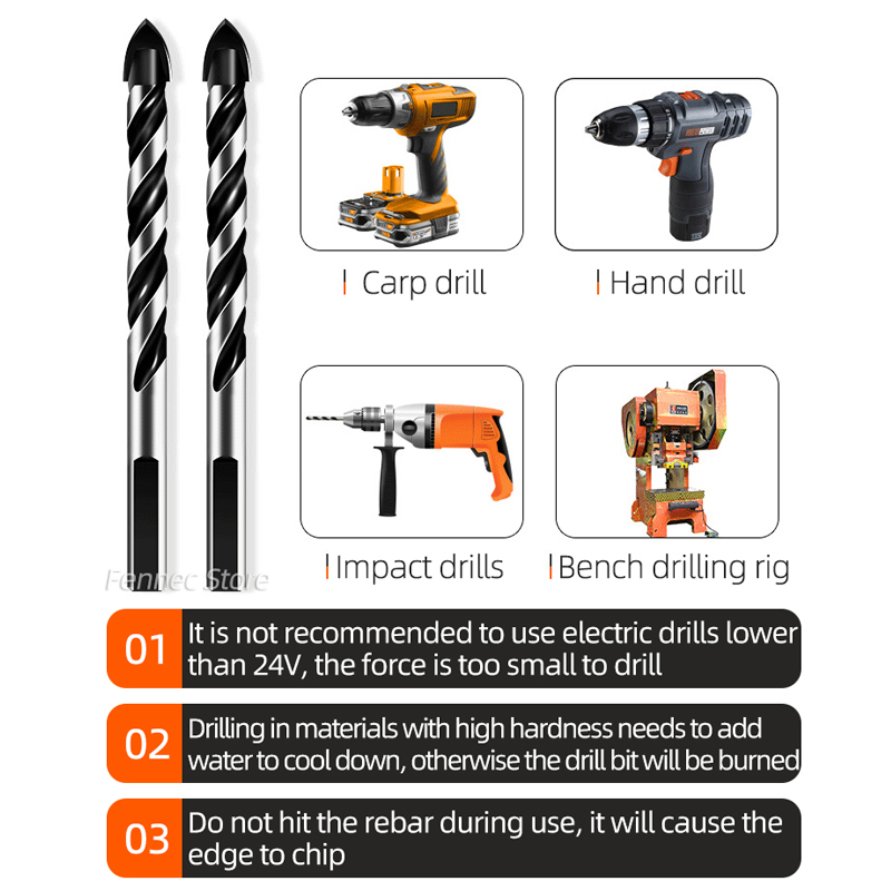 6-12 Mm Triangular Drill Set B - Power Tools Kobalt review and price