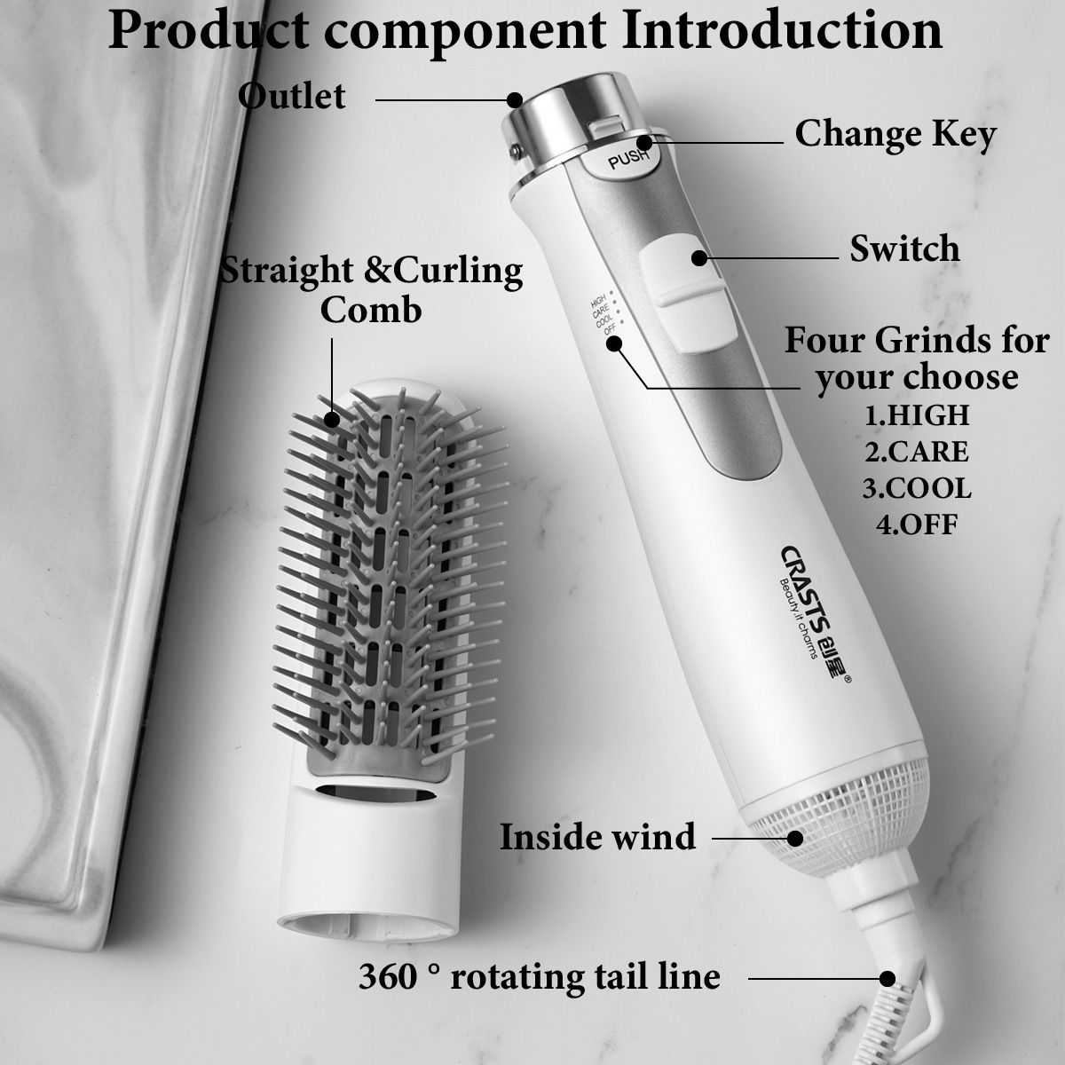 Multi Functional Curly Hair St - Combo Power Tools review and price