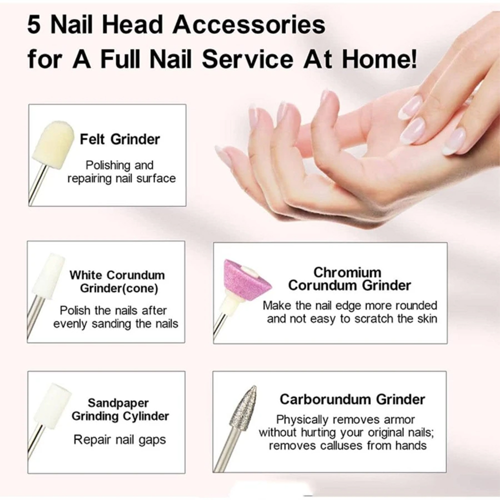 LULAA Portable Manicure Set Fu - Combo Power Tools review and price