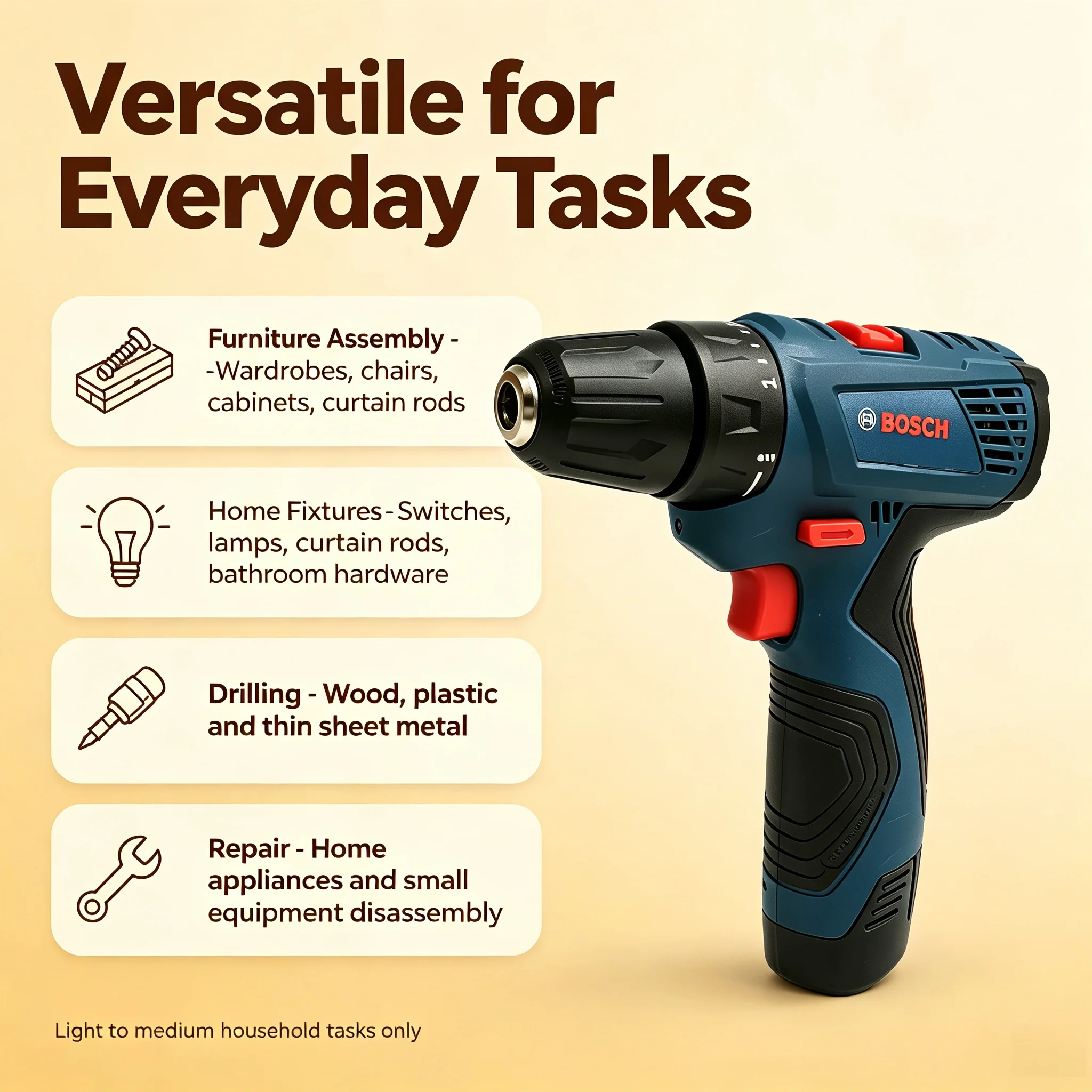 Bosch GSR120 Multi-Function Ha - Power Tools For Home review and price