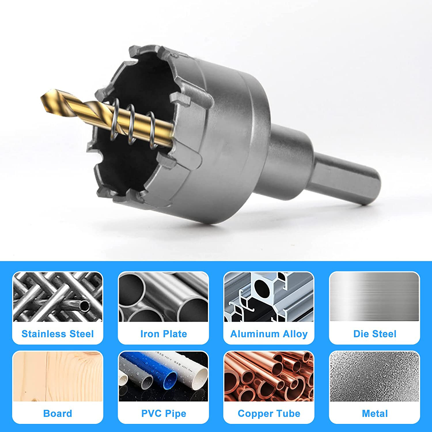 1 Pc 5A Carbide Tip TCT Drill  - Power Tools Kobalt review and price